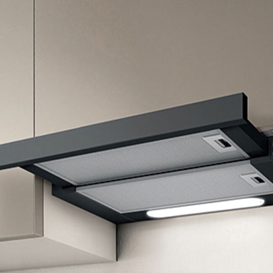 Elica Elite 14 Lux Bl/A/60 Плъзгащ се аспиратор 60см Grey-Inox