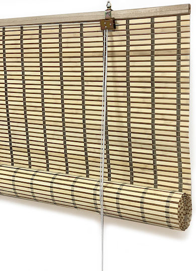 Woodware Stor de Umbrire Bambus în Culoarea Bej L80xH200buc