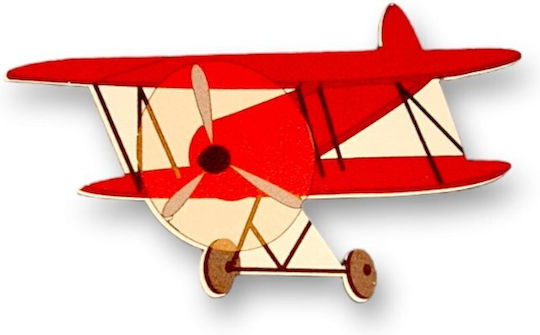 Wooden Vintage Airplane Motif