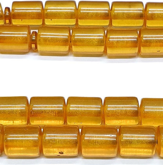 Roloi Komboloi Resin Worry Beads with 33 Beads Honey 32cm