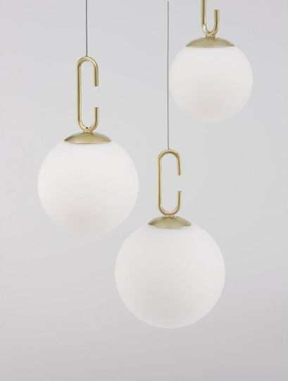 Nova Luce Hook LED Висящо Таванно Осветително Тяло Златисто Nova Luce Hook LED Висящо Таванно Осветително Тяло Златисто