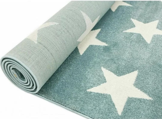 Alexander Carpets Παιδικό Χαλί Αστέρια Πράσινο 160x230cm