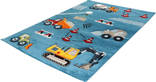 Tzikas Carpets Diamond Παιδικό Χαλί Μπλε 133x190cm