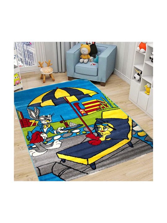 SpitiBazaar Παιδικό Χαλί Πολύχρωμο 80x150cm