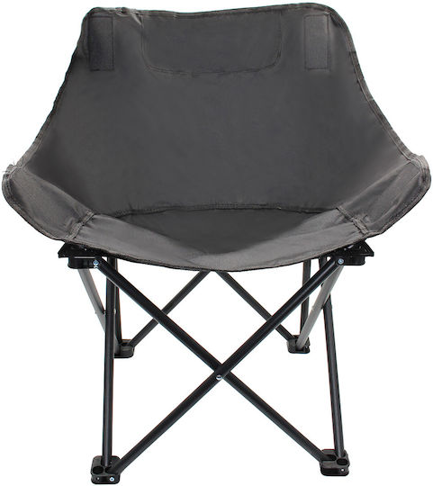 Keskor Καρέκλα Παραλίας Μαύρη 60x45x67εκ.