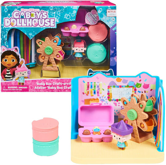 Spin Master Gabby's Dollhouse Camera De Meșterit Baby Box Pentru 3+ Ani