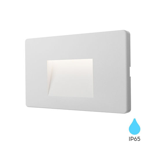 Braytron Стенен Външен Плафон LED IP65 3W с Топло бяло Светлина 8.5x13.4x13εκ.