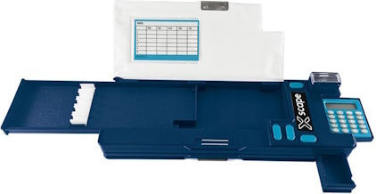 Graffiti Xscape Pencil Case Blue