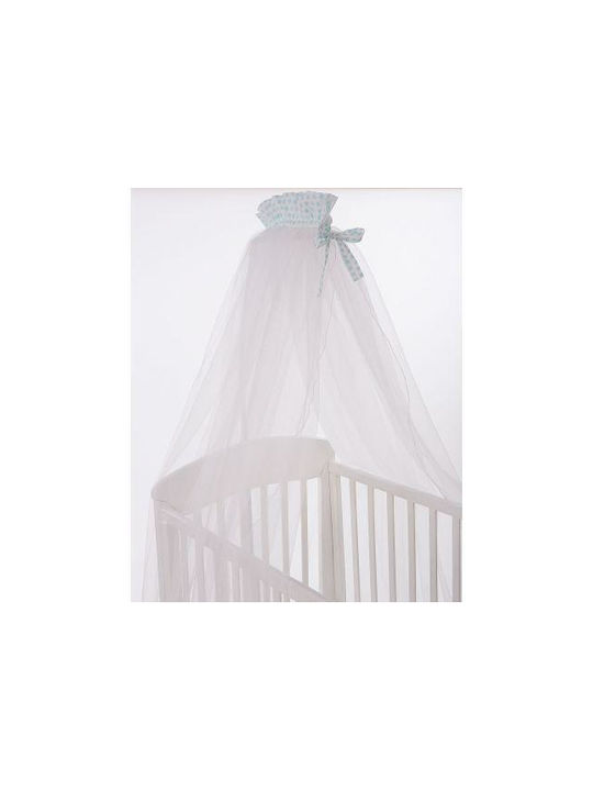 Kikka Boo Mosquito Net Crib Puppy Balloon Tulle 41109070030 Light Blue 540x200cm
