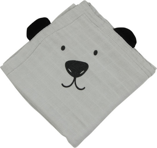 Minene Bamboo Muslin Swaddle Wrap Pink 120x100cm.