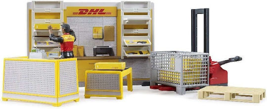 Bruder Κατάστημα DHL με Υπάλληλο για 4+ Ετών