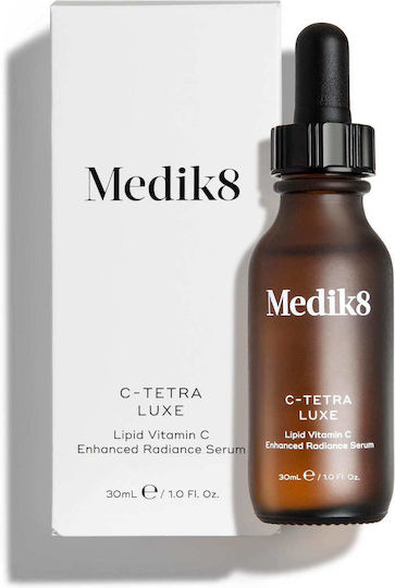 Medik8 C-Tetra Luxe Anti-aging Serum Face with Vitamin C & Vitamin E for Detoxification & Radiance 8ml