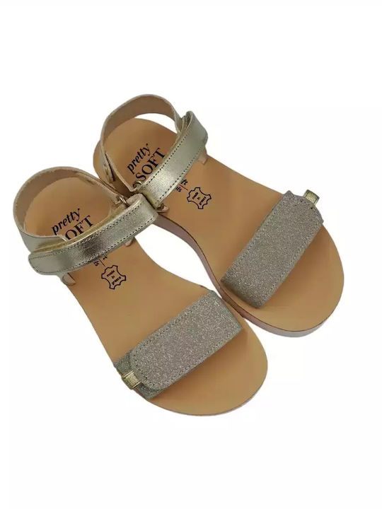 Kinder Sandalen Anatomisch Gold