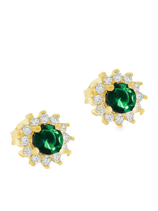 Ioannis Kosmima Set with Necklace & Earrings from Silver Gold Plated