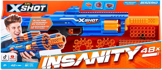 Zuru X-shot Insanity Όπλα με Αφρώδη Βελάκια
