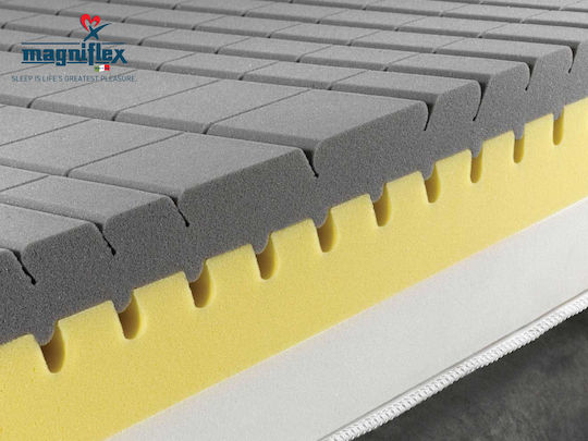 Magniflex Magnistretch 10 Υπέρδιπλο Ανατομικό Στρώμα Memory Foam / Foam 160x200cm