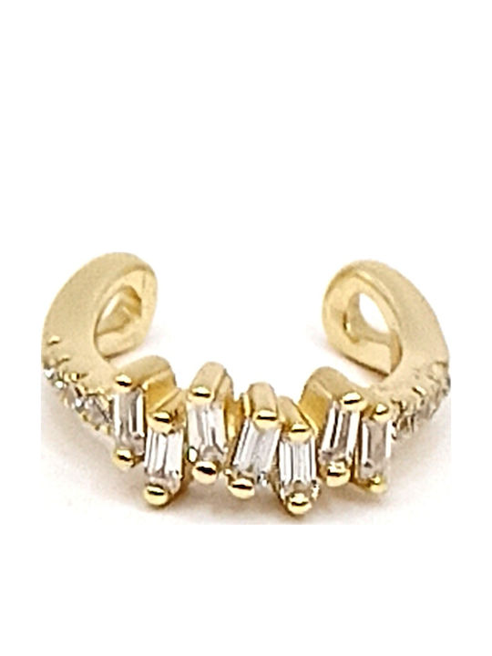 Prince Silvero Σκουλαρίκια Cuff από Ασήμι Επιχρυσωμένα Prince Silvero Σκουλαρίκια Cuff από Ασήμι Επιχρυσωμένα