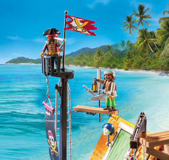 Playmobil Pirates Λιμάνι των Πειρατών για 4-10 ετών