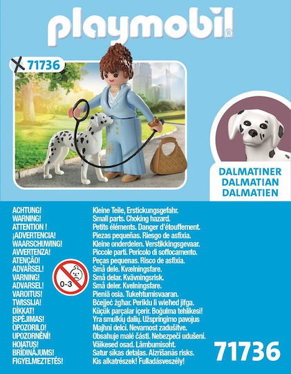 Playmobil MeinLeben Mädchen mit Dalmatiner-Hund für 4-10 Jahre