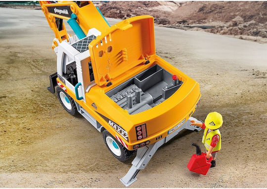 Playmobil Екшън герои Голям строителен багер за 4-10 години