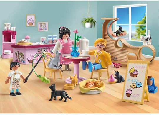 Playmobil MyLife Cat Café for 4-10 years old