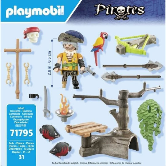 Playmobil Pirates Pirate with Crossbow for 4-10 years old