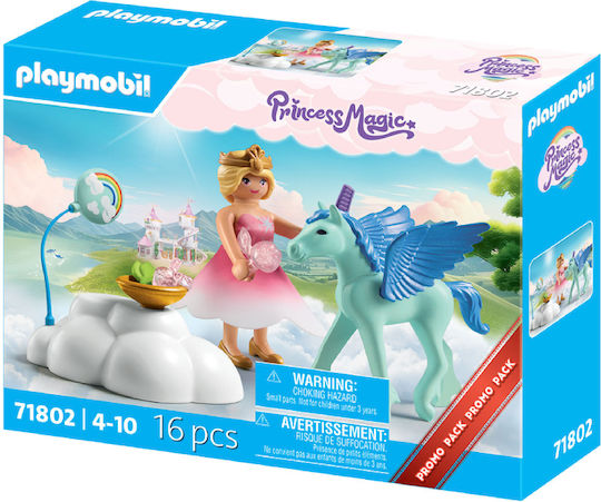 Playmobil Princess Magic Pegasus Birthday Party for 4-10 years old