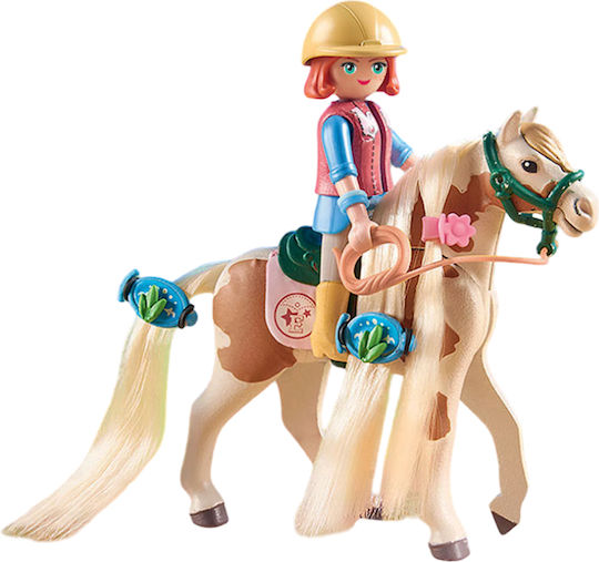 Playmobil Pferde des Wasserfalls Ellie mit ihrem Pferd für 5-12 Jahre