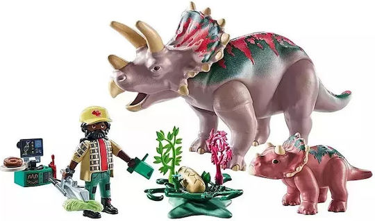 Playmobil Dinos Triceratops & Explorer for 4-10 years old