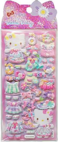 Hello Kitty Verschiedene Geprägte Aufkleber 20 Stk