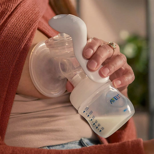 Philips Manual Single Breast Pump Avent Transparent 125ml