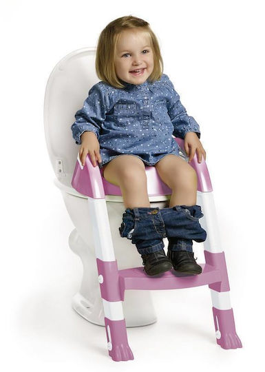 Thermobaby Toddler Toilet Seat Kiddyloo with Footrest and Handles Blue