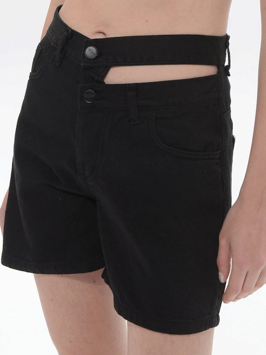 Sac & Co Women's Jean Shorts Black