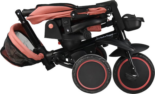 Bebe Stars 360° Racer Pliabil și Tricicletă Pentru Copii 3 în 1 pentru 1-5 Ani Sunburnt
