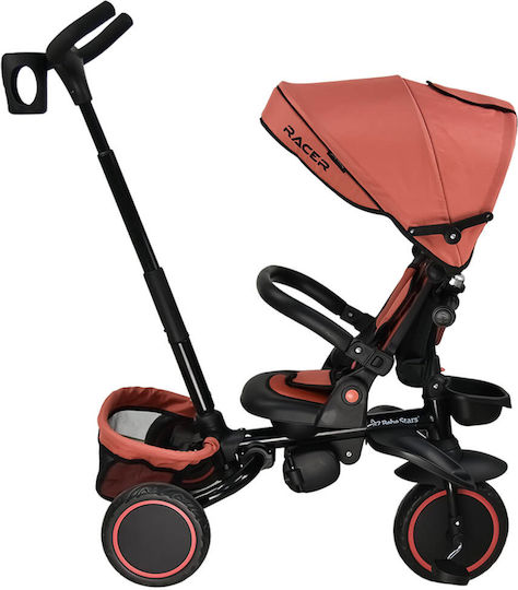 Bebe Stars 360° Racer Pliabil și Tricicletă Pentru Copii 3 în 1 pentru 1-5 Ani Sunburnt