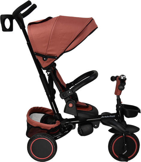 Bebe Stars 360° Racer Pliabil și Tricicletă Pentru Copii 3 în 1 pentru 1-5 Ani Sunburnt