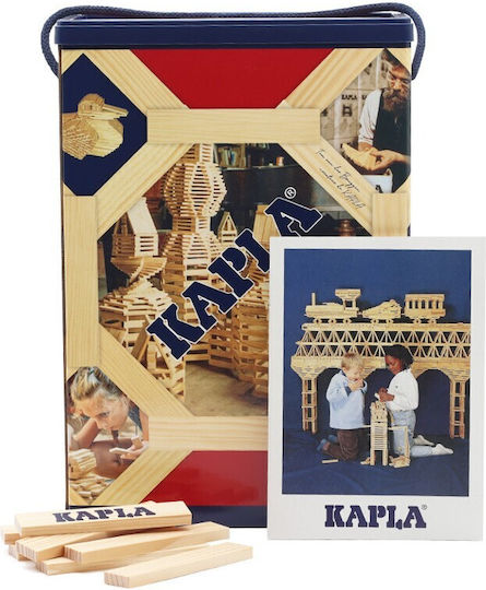 Kapla Παιχνίδι Κατασκευών Ξύλινo για Παιδιά 4+ Ετών