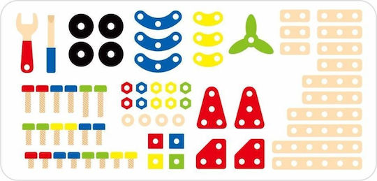 Viga Toys Wooden Construction Toy for Children 3++ Years
