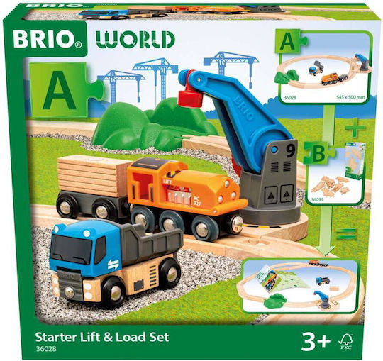 Brio Toys Lift Σετ με Τρενάκι για 3+ Ετών