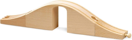 Brio Toys Viaduct Bridge Railroad Tracks made of Wood