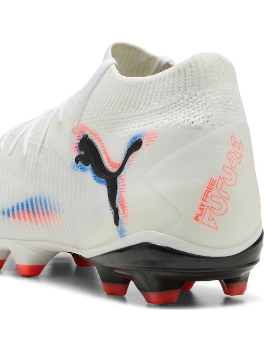 PUMA Future 8 Pro Футболни Обувки с Бутони Бели