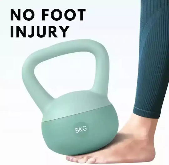Kettlebell Επένδυση Βινυλίου 4kg Ροζ