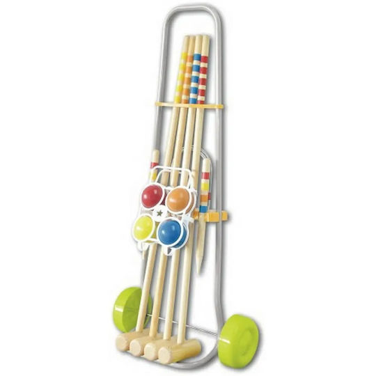 Vedes Game Outdoor Croquet in Cart