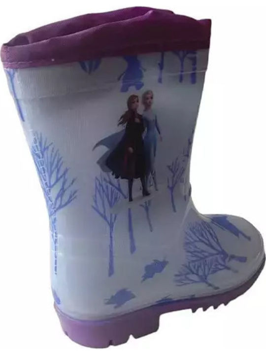To Be Yourself Kids Wellies Purple