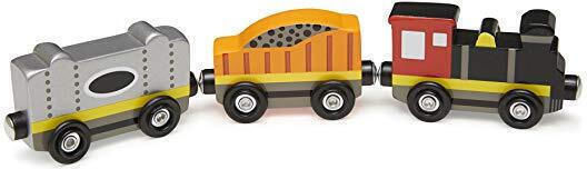 Melissa & Doug Train Sets made of Wood for 3+ years+ Years
