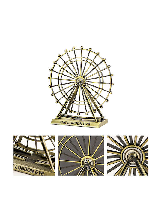 Vintage London Eye Kreative Metallische Rad 23cm 7dis60