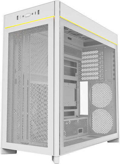 Montech HS01 Midi Tower Κουτί Υπολογιστή Λευκό