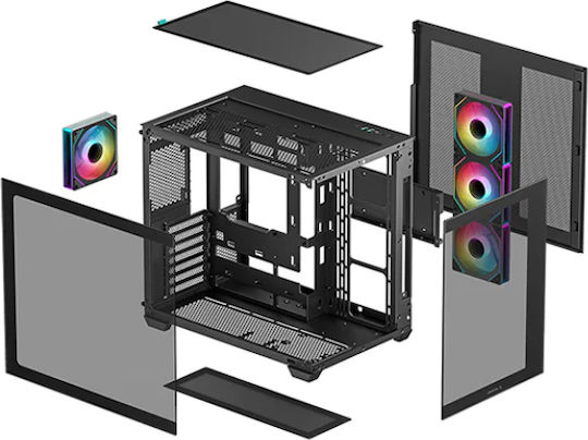 Vengeance GhostOps-V84 Гейминг Настолен компютър (Ryzen 5-8400F/32GB DDR5/1TB SSD/Radeon RX 9060 XT/Без операционна система)