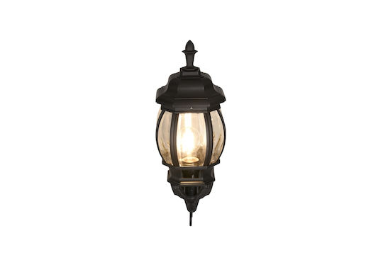Trio Lighting Επιτοίχιο Εξωτερικό Φαναράκι E27 IP44 24.5x15.5x49.5εκ.
