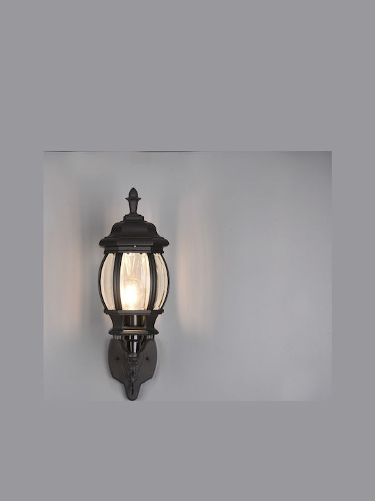 Trio Lighting Wall-Mounted Outdoor Lantern E27 IP44 24.5x15.5x49.5εκ.